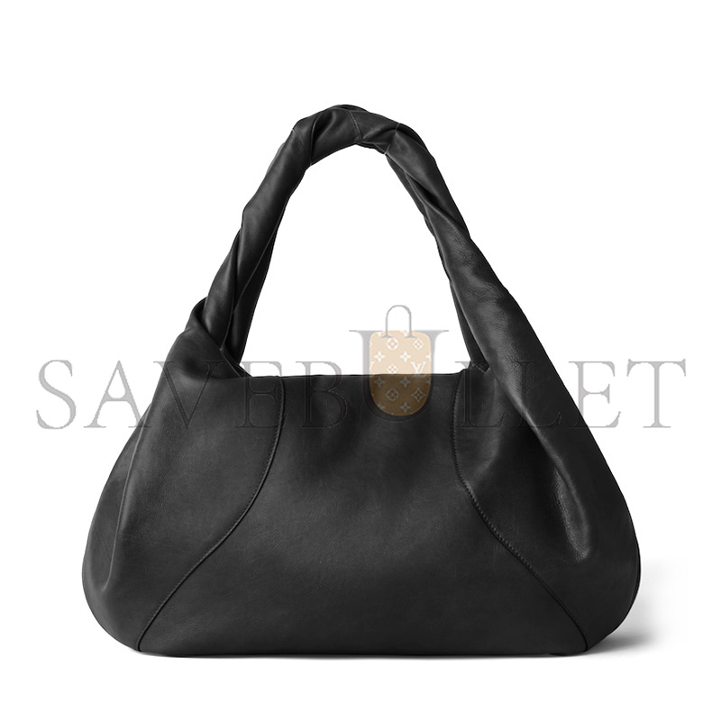 FENDI SPY BLACK LEATHER BAG 8BR839AYCTF0KUR (48*22*20cm) FENDI SPY BLACK LEATHER BAG 8BR839AYCTF0KUR (48*22*20cm)